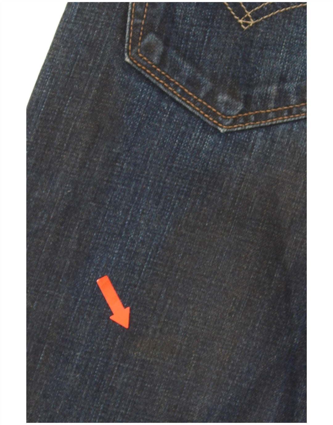 Levi's Jean 504 Straight Homme Bleu Marine W28 L32 Coton