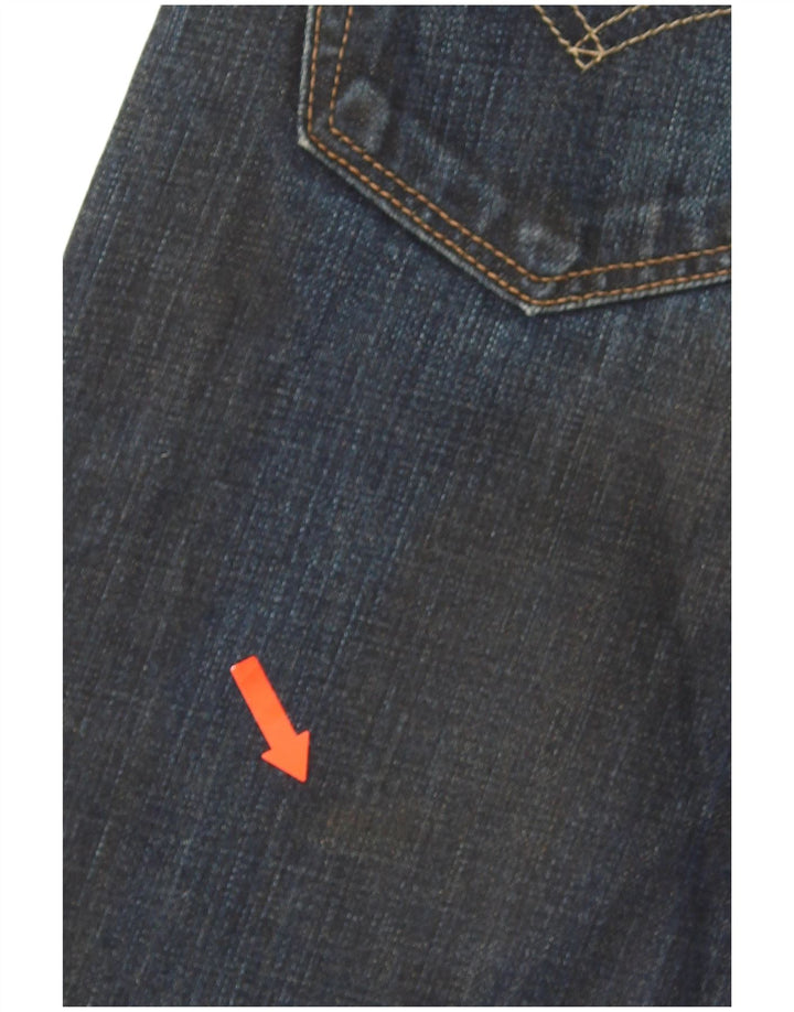 Levi's Jean 504 Straight Homme Bleu Marine W28 L32 Coton