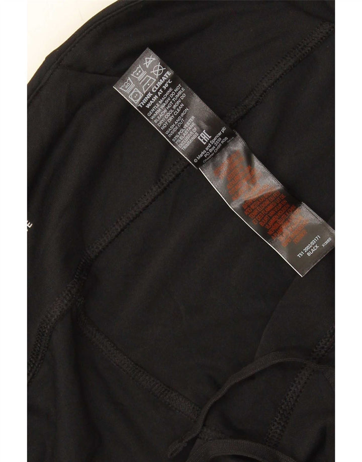 Marks & Spencer Leggings Femme UK 22 3XL Noir Polyester