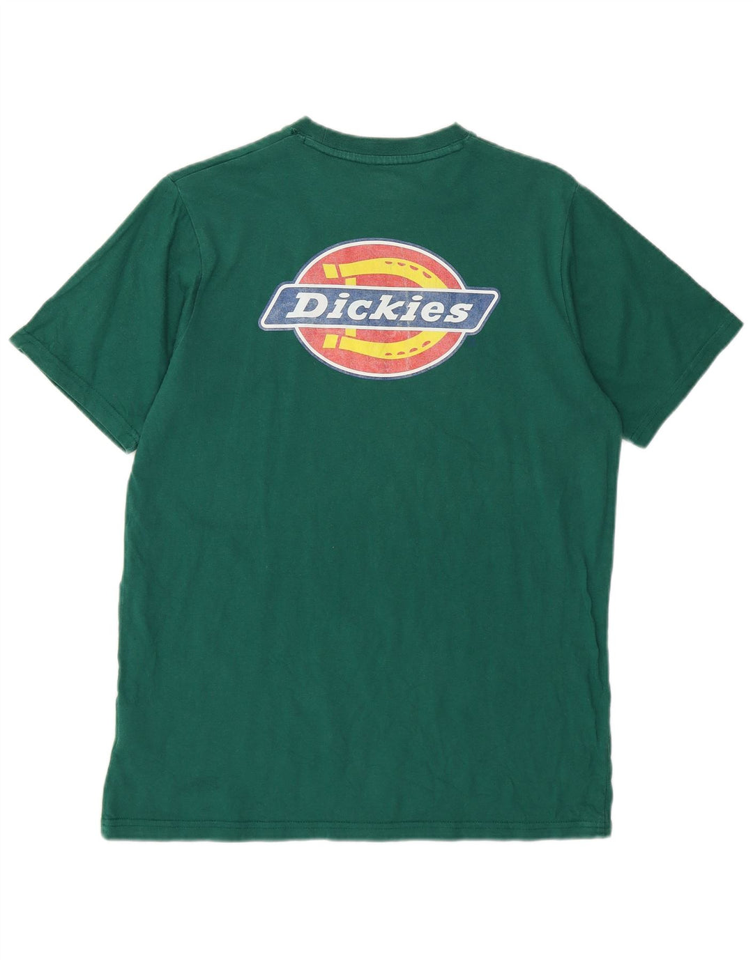 Dickies T-Shirt Graphique Homme Petit Vert Coton