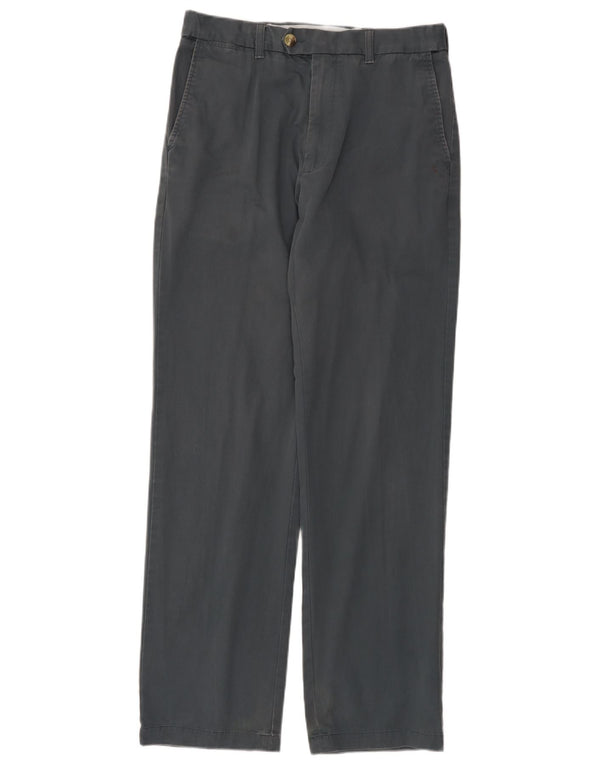 Marks & Spencer Pantalon de costume droit pour homme W32 L33 Gris Coton