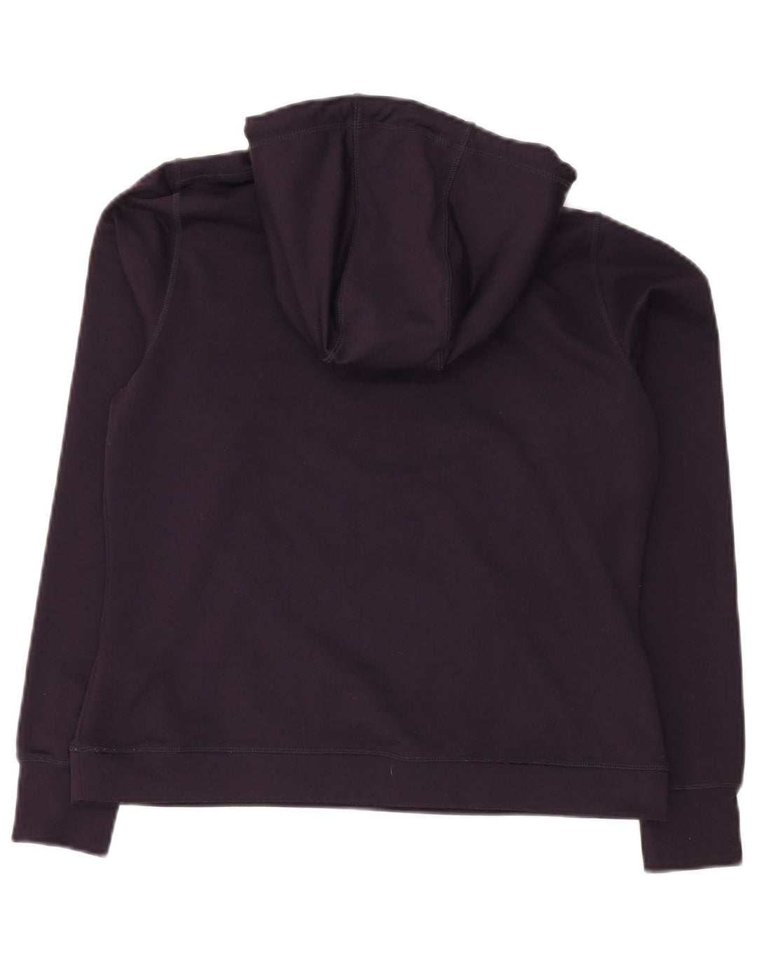 Superdry Pull à capuche graphique pour femme UK 12 Violet moyen Polyester