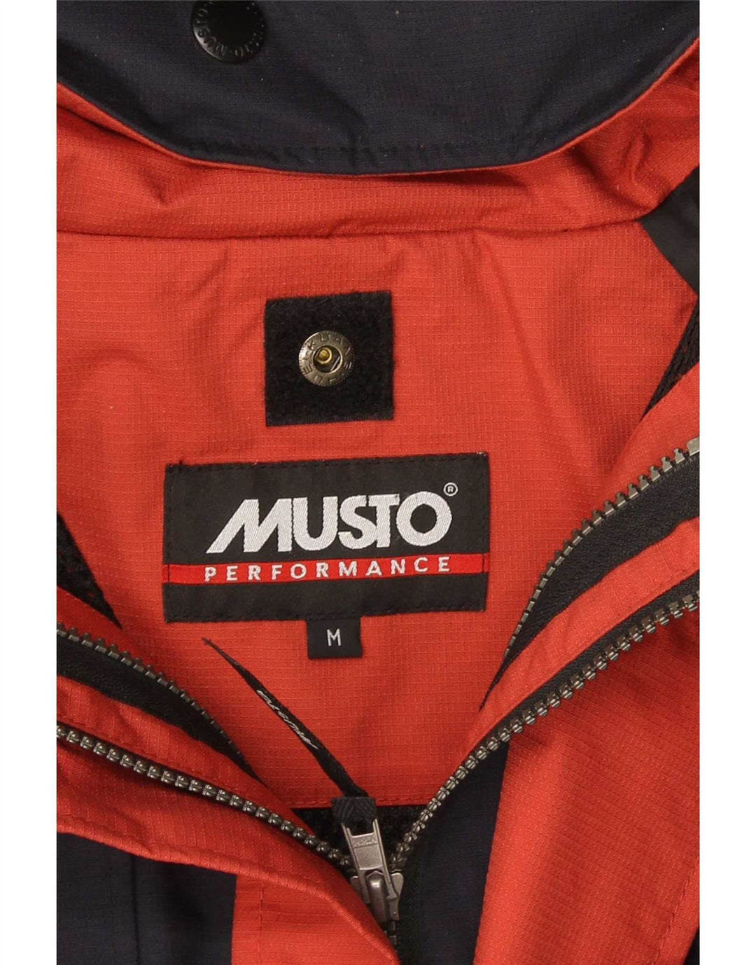 Musto Veste de pluie à capuche Performance pour homme UK 38 Medium Bleu marine Nylon