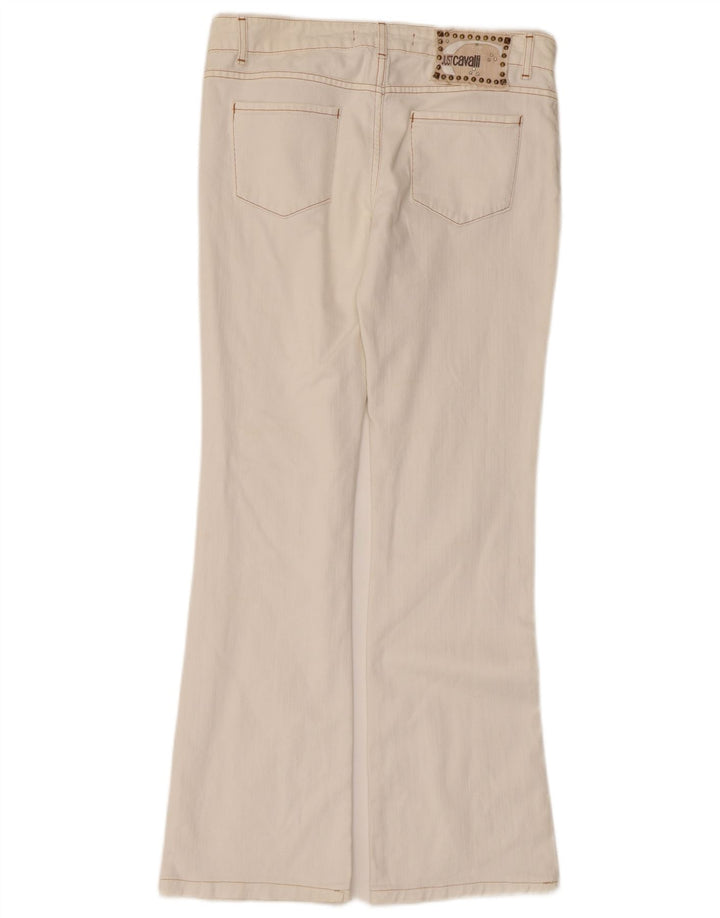Just Cavalli Jean bootcut femme W28 L29 coton blanc