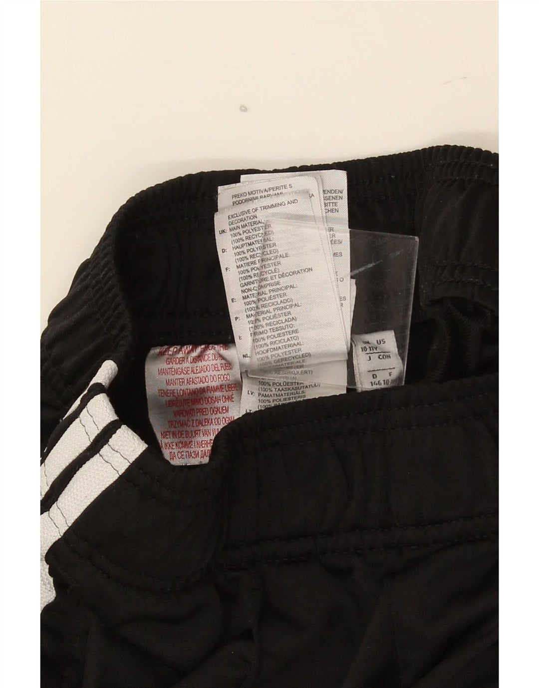 Pantalon de survêtement Adidas garçon 10-11 ans noir polyester