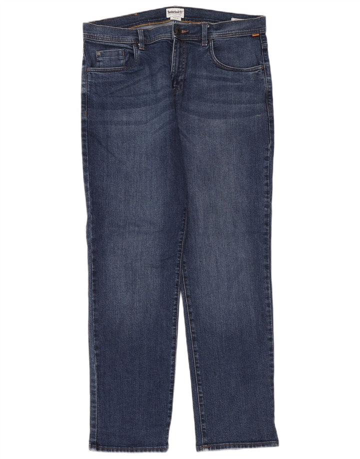 TIMBERLAND Jean droit homme W34 L32 bleu coton