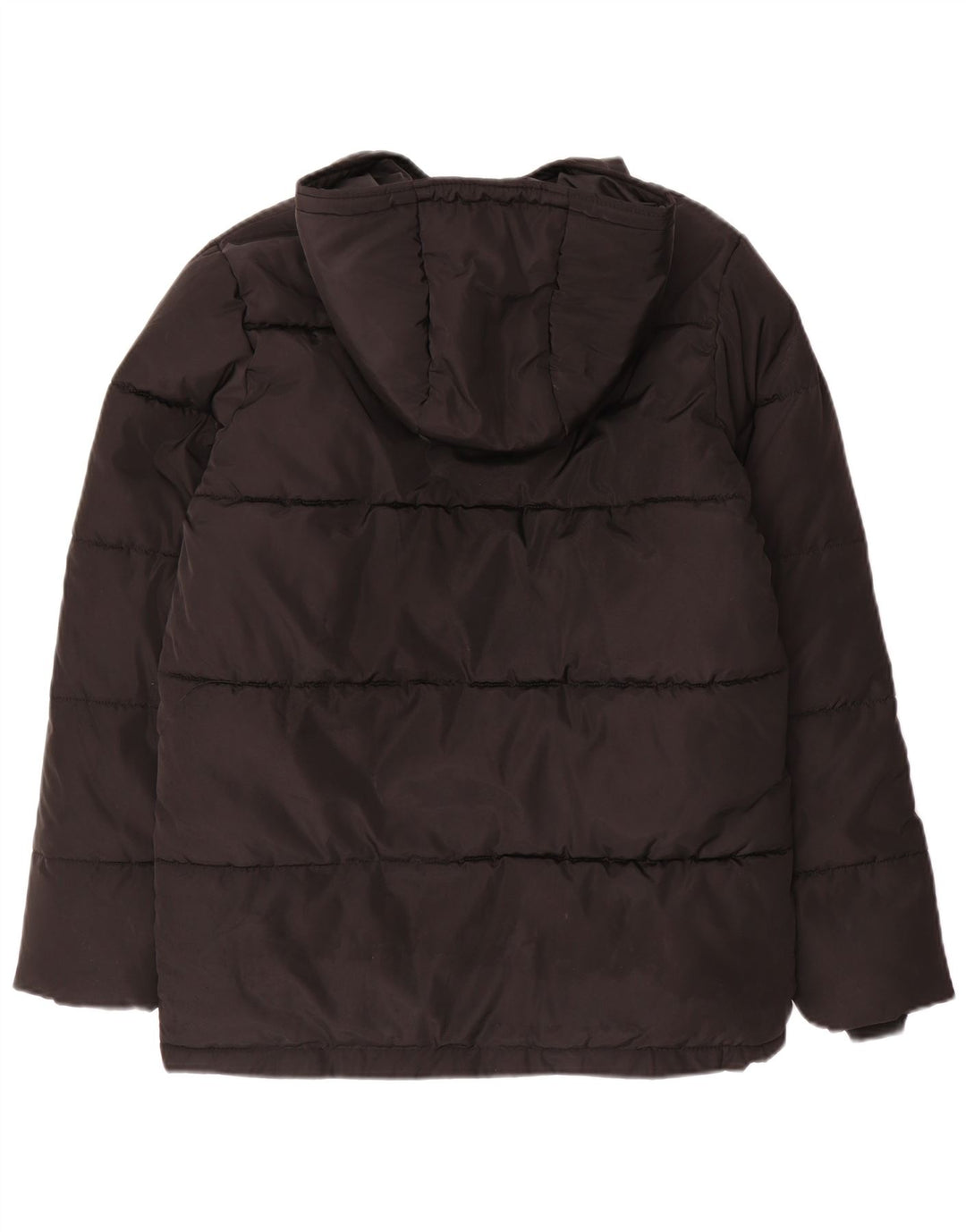 Lyle & Scott Veste matelassée à capuche garçon 12-13 ans Noir Polyester