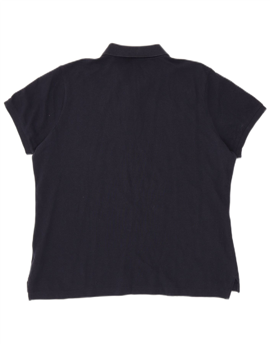 RALPH LAUREN Polo Skinny Femme UK 18 XL Bleu Marine Coton