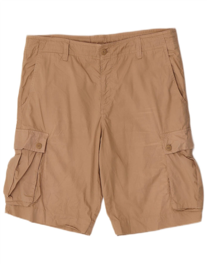 Lacoste Short cargo homme taille 44 grand W34 coton beige