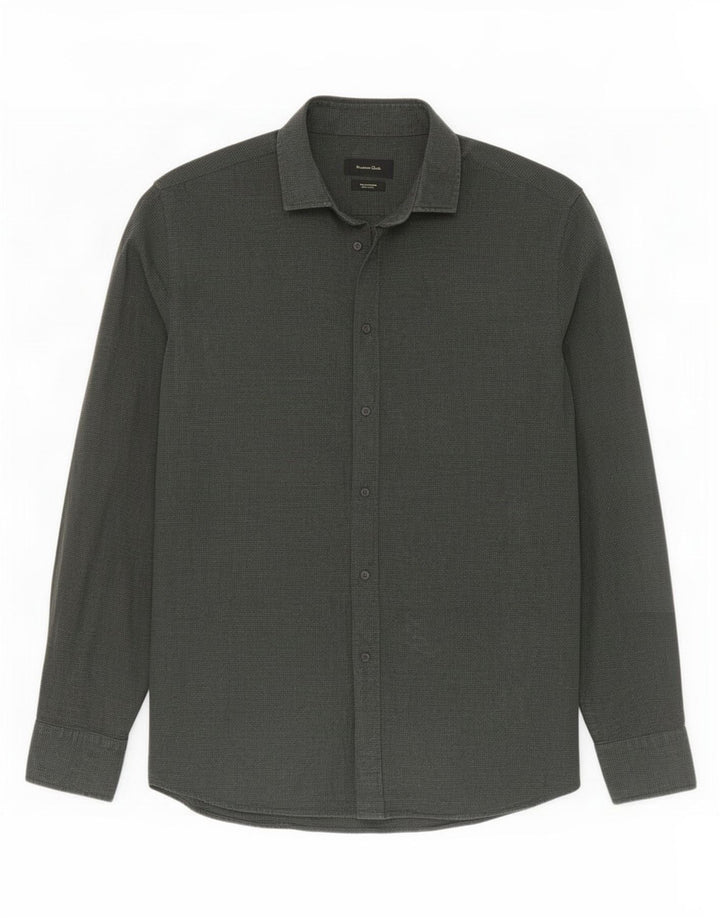 Massimo Dutti Chemise Homme Grand Vert
