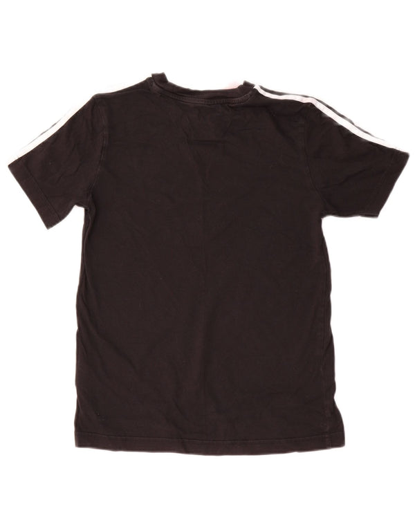Adidas T-Shirt Top Garçon 11-12 ans Noir Coton