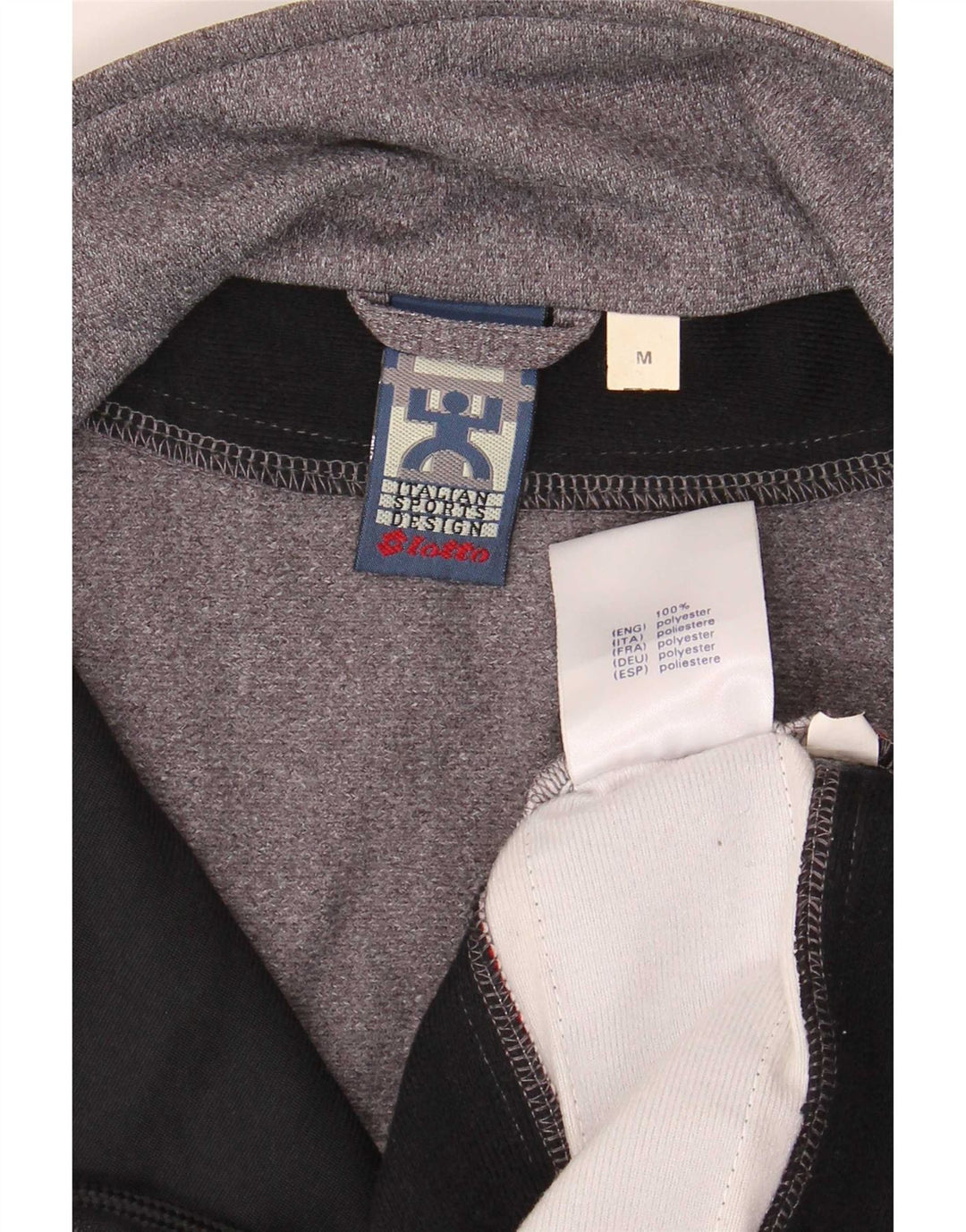 Lotto Veste de Survêtement Graphique Homme Gris Moyen Colourblock