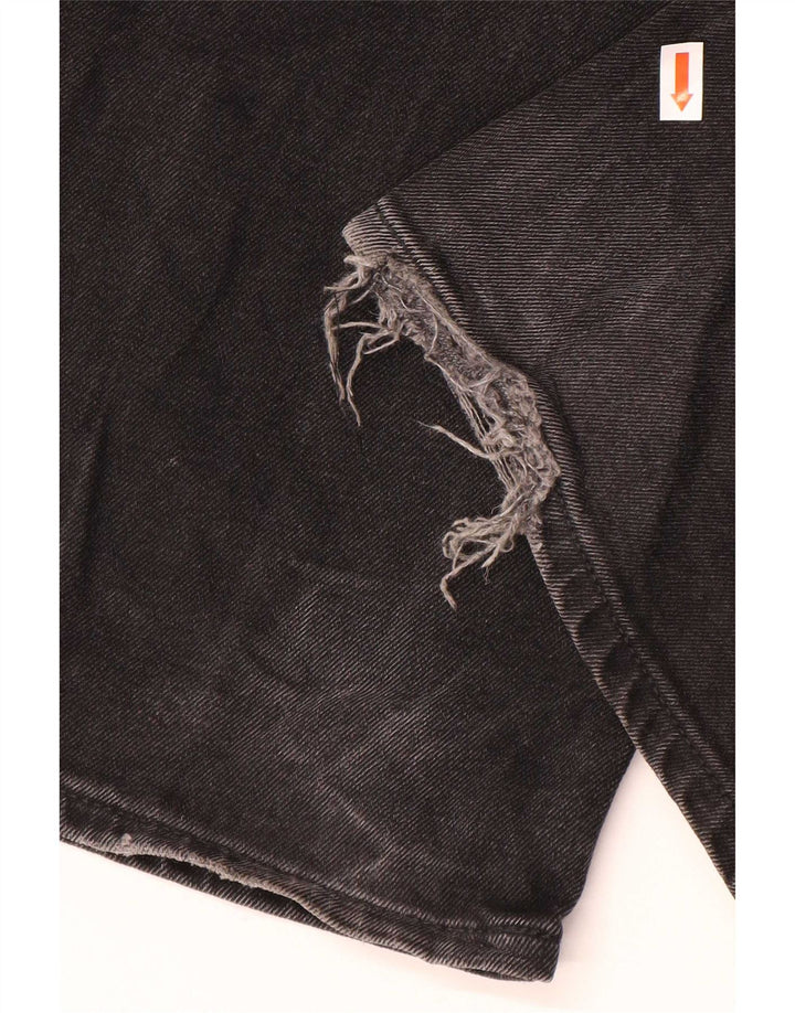 Marks & Spencer Jean droit régulier pour homme W32 L31 en coton noir