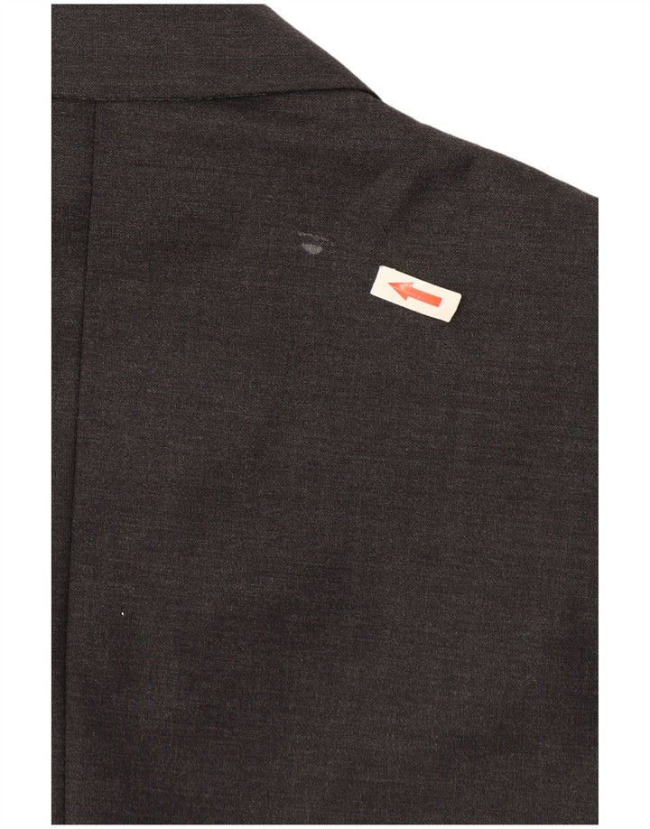Trussardi Veste Blazer Longue à 4 Boutons Homme IT 48 Gris Moyen
