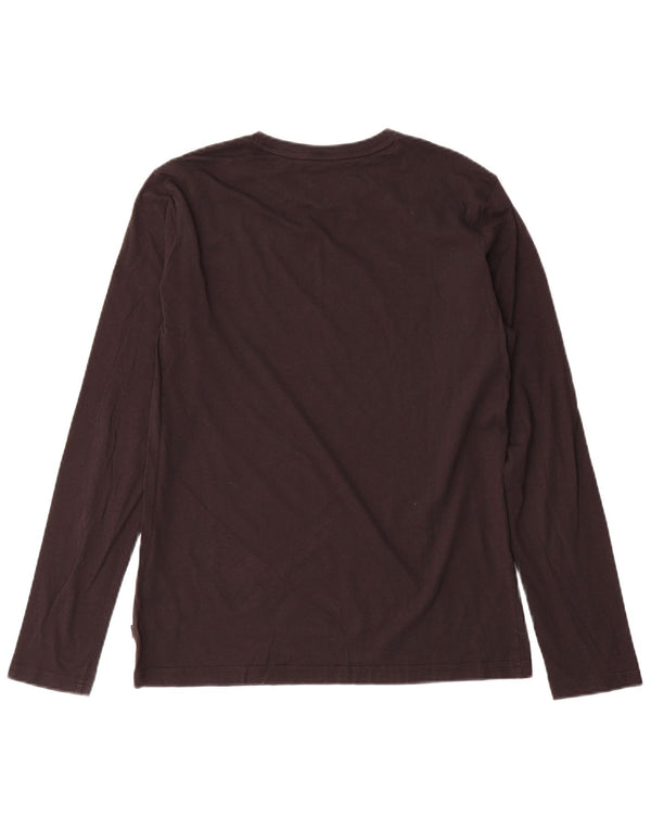 PUMA Haut graphique à manches longues pour garçon 15-16 ans XL Noir