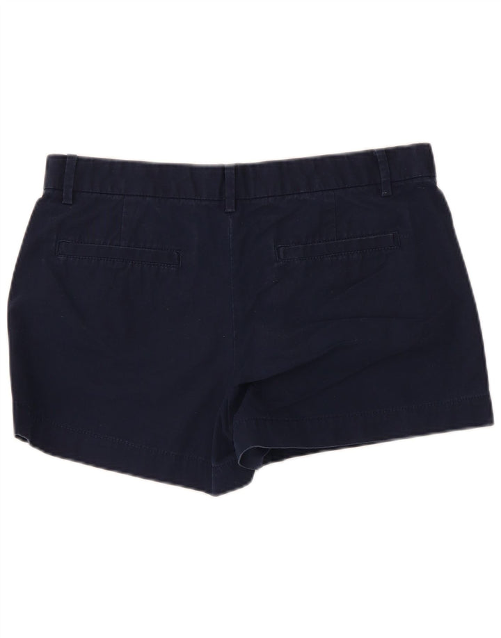 Gap Short Chino Femme UK 10 Small W32 Bleu Marine