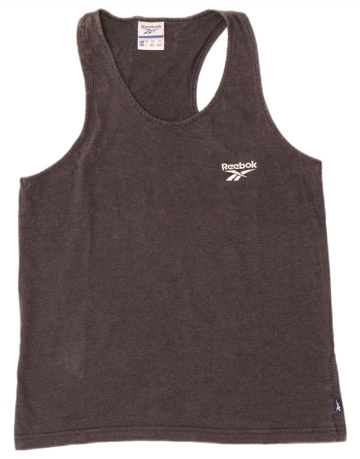 Reebok Débardeur XS Homme Gris Coton