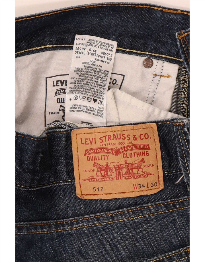 Levi's Jean 512 Bootcut Homme Bleu W34 L29