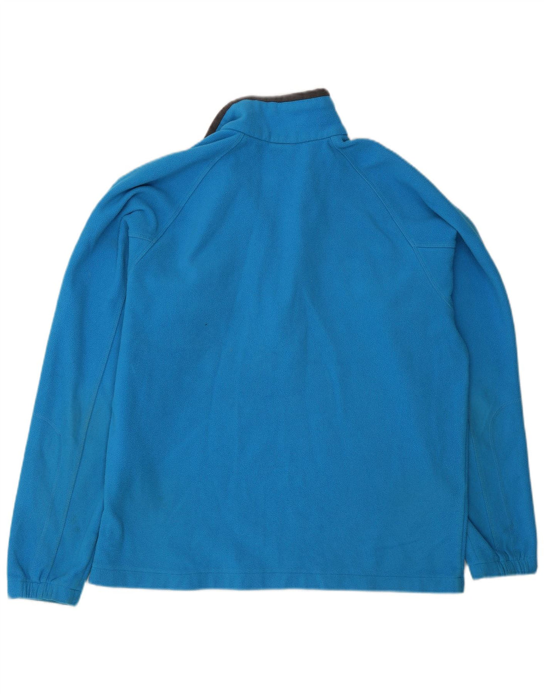 Columbia Pull polaire à col zippé pour homme, grand, bleu, polyester