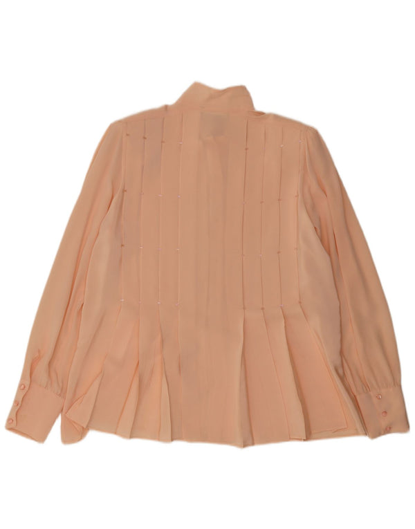 Carla Carini Chemisier Femme IT 44 Soie Rose Moyen