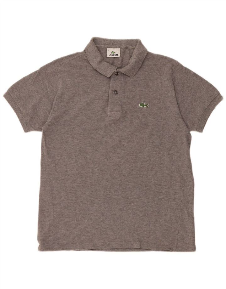 Lacoste Polo Homme Taille 3 Petit Gris Coton