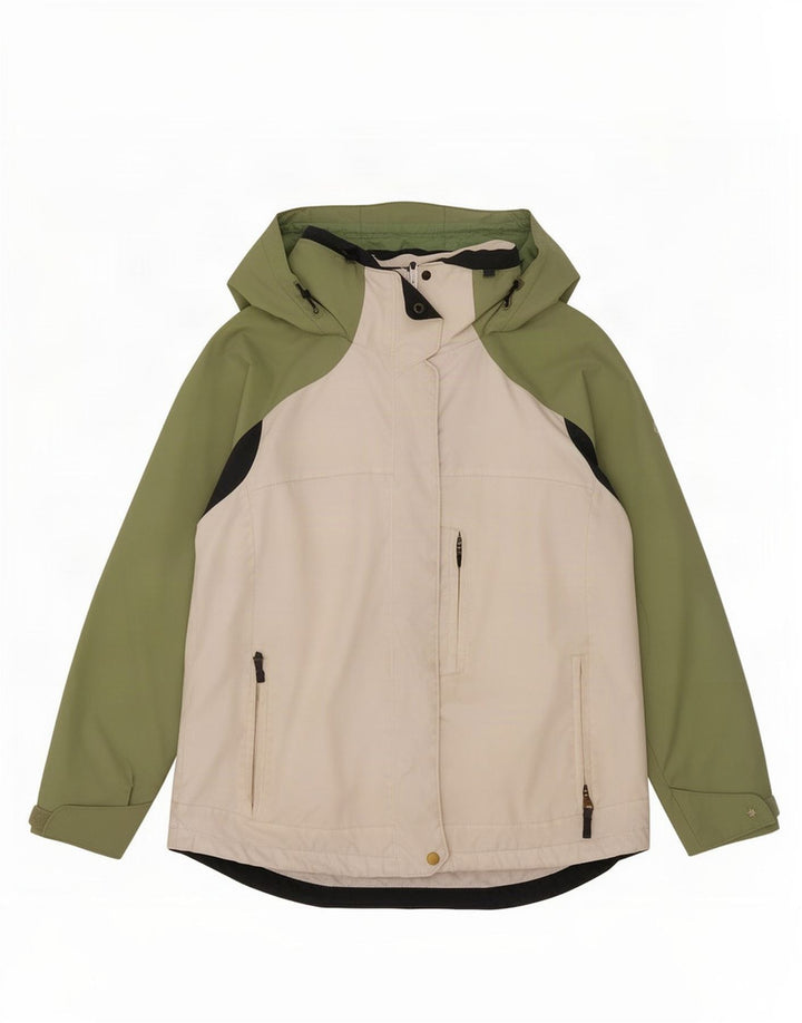 Columbia Veste de pluie à capuche Interchange pour femme UK 16 Large Blanc