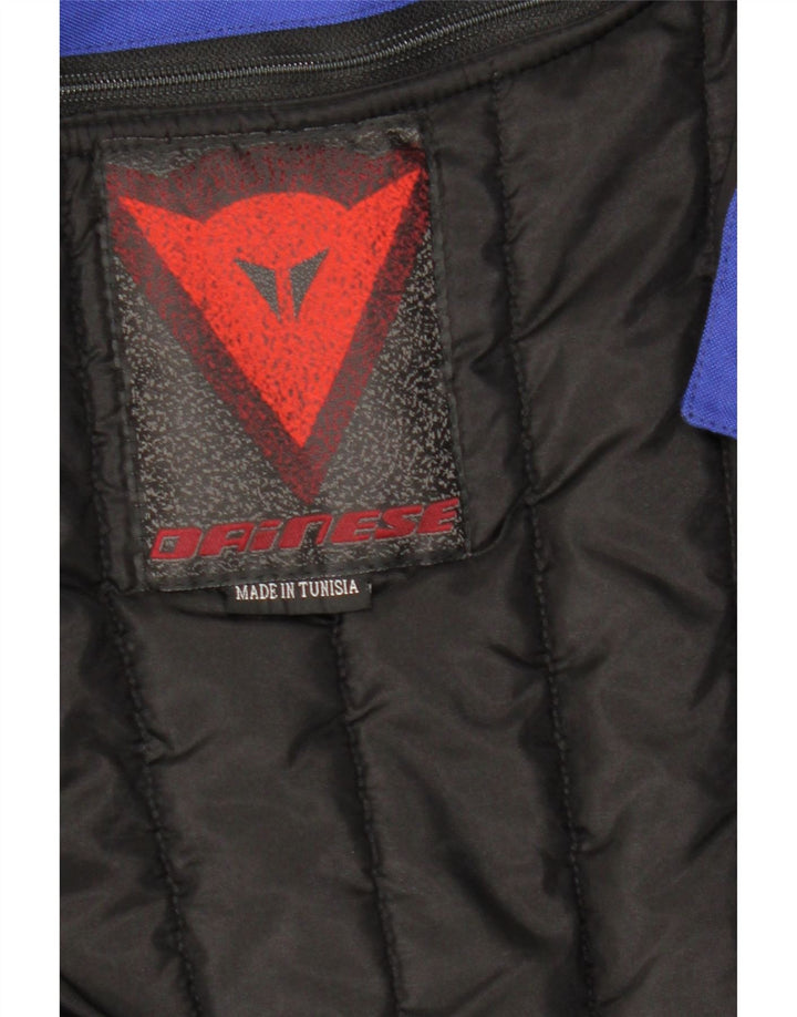 Dainese Veste Racer Homme Taille 54 Grand Bleu Colorblock Nylon