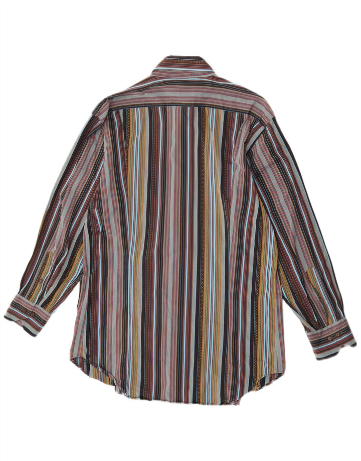 Etro Chemise Homme Taille 43 Large Rayé Multicolore