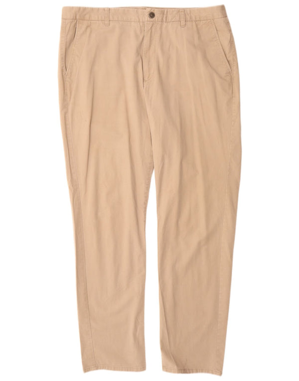 BONOBOS Pantalon Chino Slim Homme W38 L32 Coton Beige