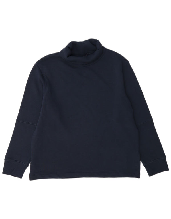 Marks & Spencer Pull col roulé pour femme UK 12 Bleu marine moyen