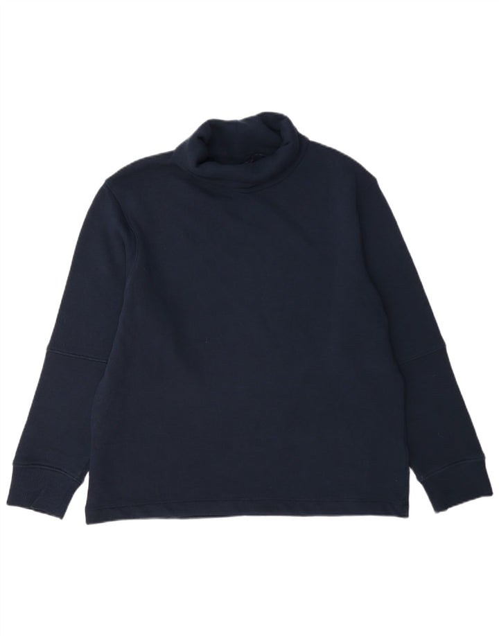 Marks & Spencer Pull col roulé pour femme UK 12 Bleu marine moyen