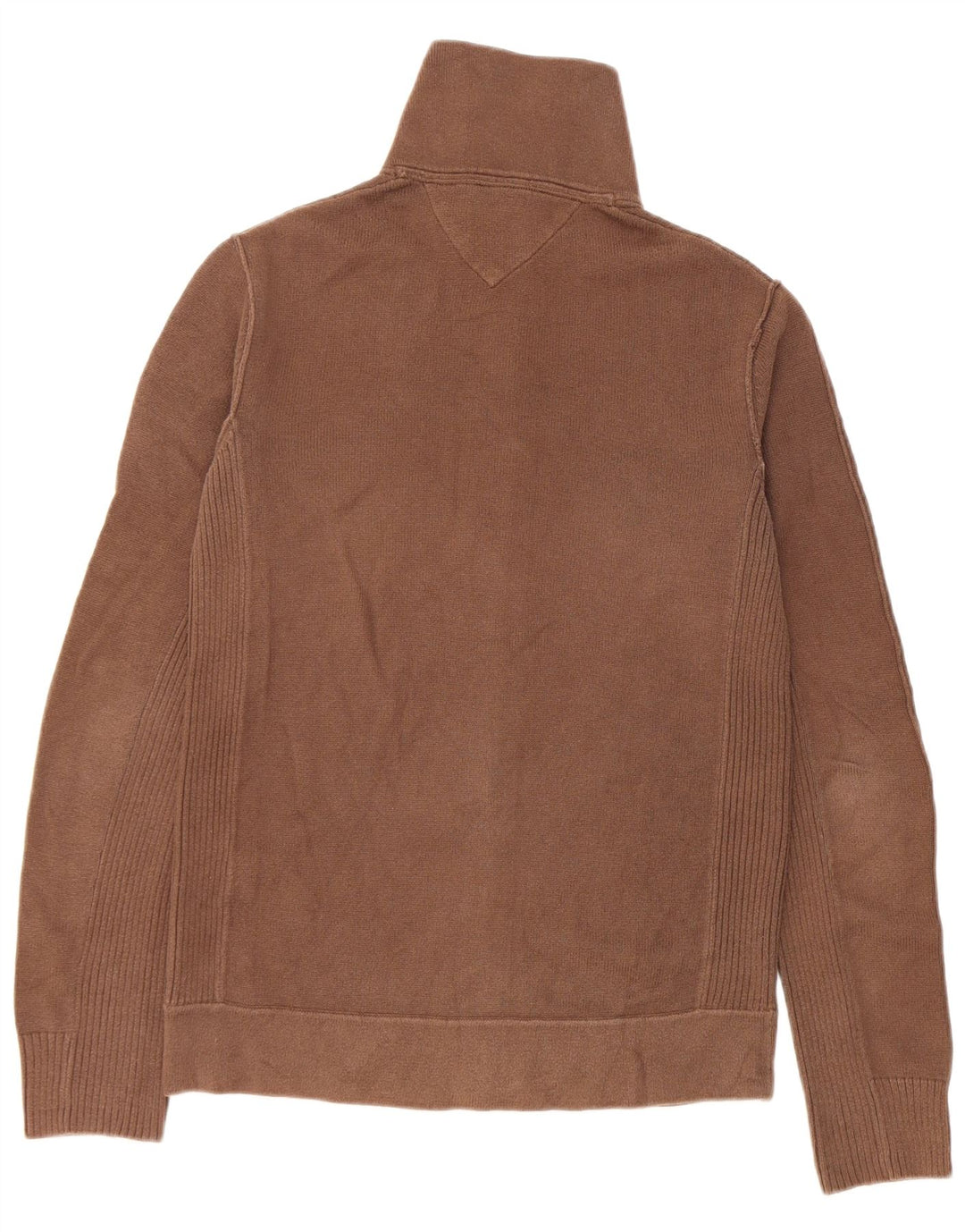 Tommy Hilfiger Pull Cardigan Homme Marron Moyen Coton