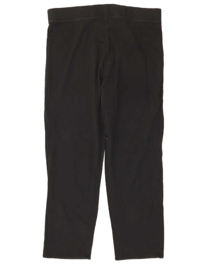 MARKS & SPENCER Leggings Femme UK 18 XL Coton Noir