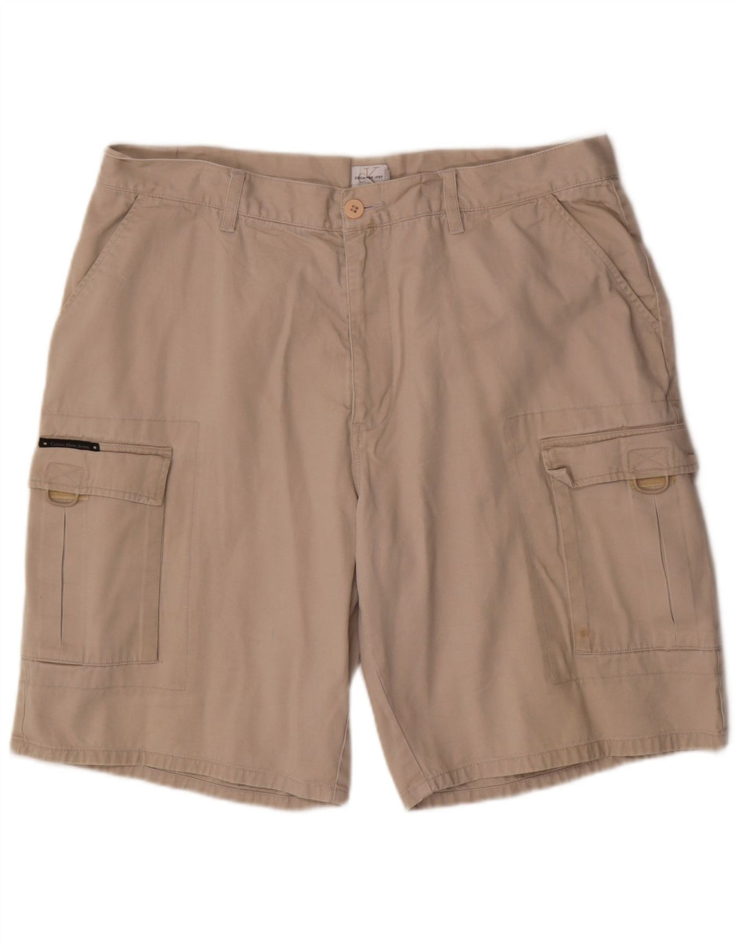 Calvin Klein Short Cargo Homme W38 XL Coton Beige