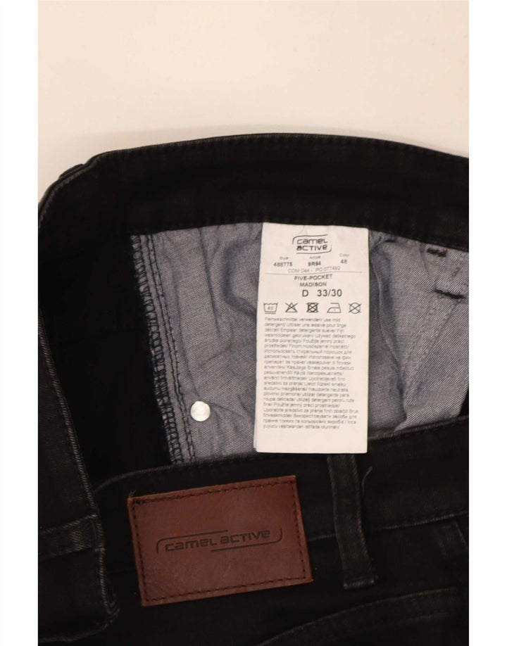Camel Active Jean Slim Homme W33 L30 Coton Noir