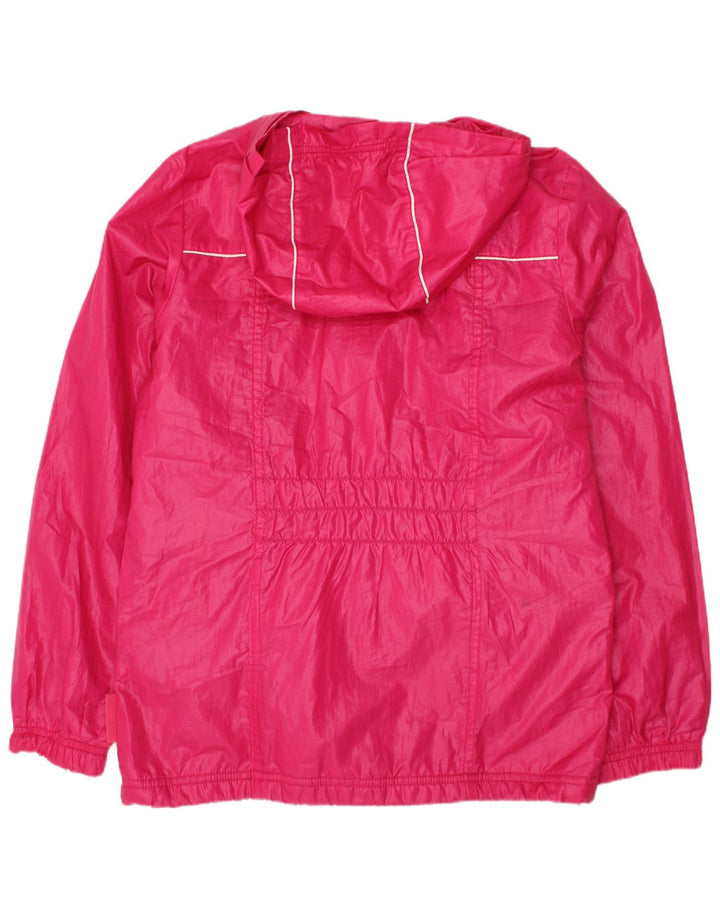 CHAMPION Veste coupe-vent à capuche pour fille 9-10 ans Rose Polyester