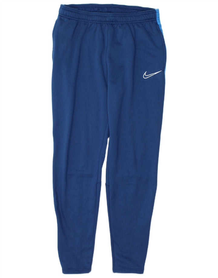 Pantalon de survêtement Nike Dri Fit pour homme en polyester color block bleu moyen