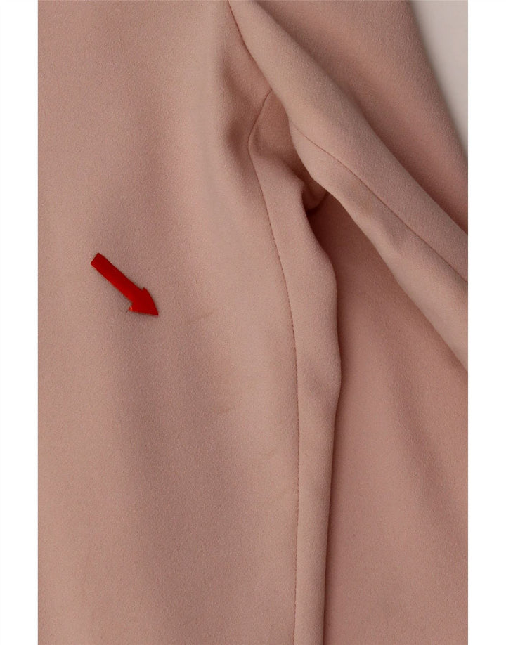 Pantalon Chino Slim Femme Zara Petit W27 L26 Rose Polyester