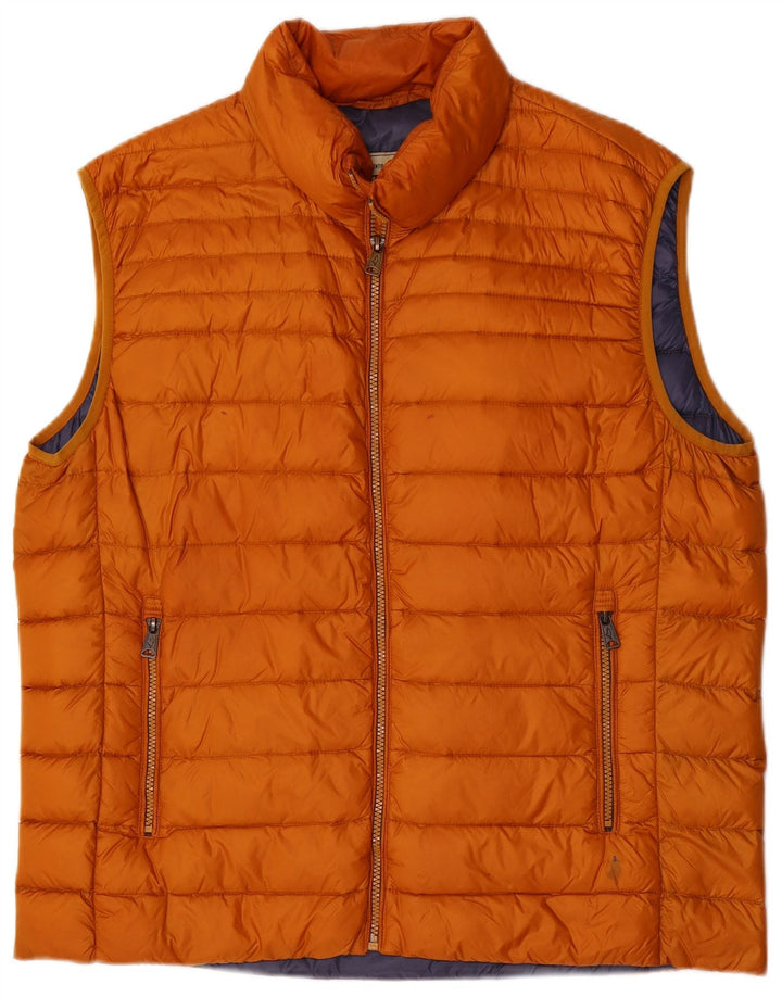 Marlboro Classics Gilet rembourré homme UK 44 2XL Marron Polyamide