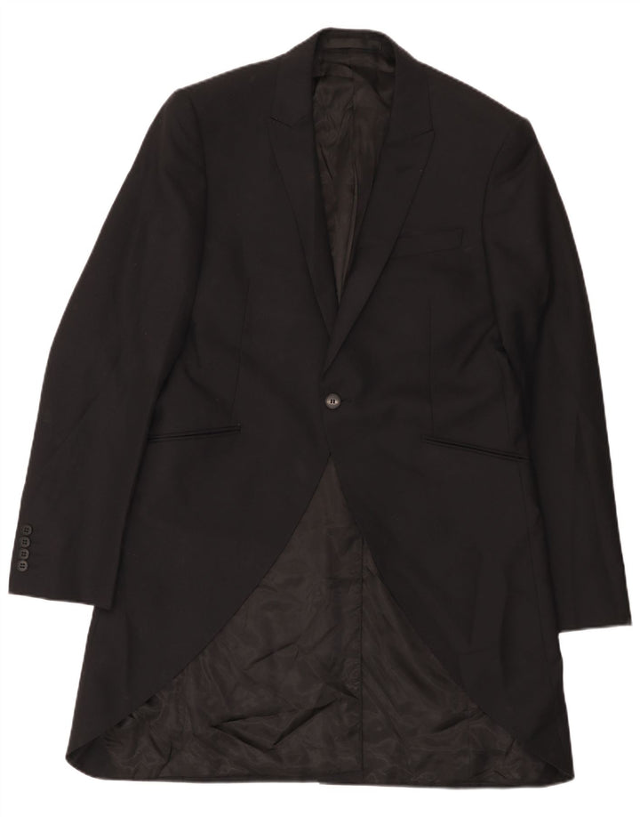 Marks & Spencer Veste blazer autographe à 1 bouton pour homme UK 40 Noir moyen