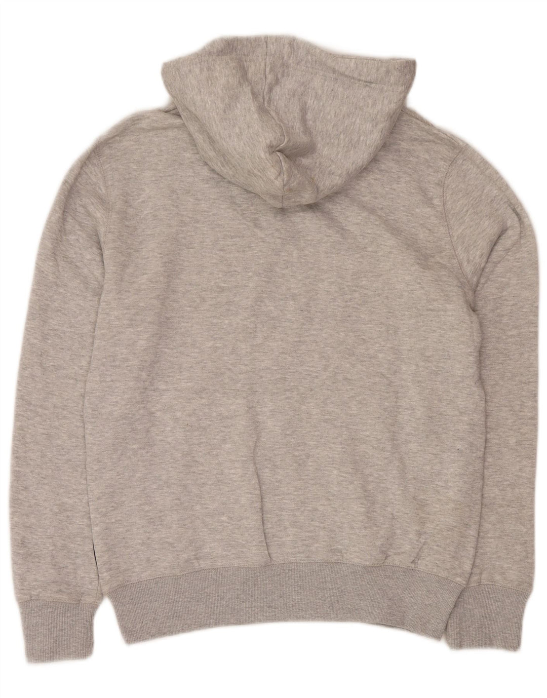 French Connection Pull à capuche homme petit gris coton moucheté