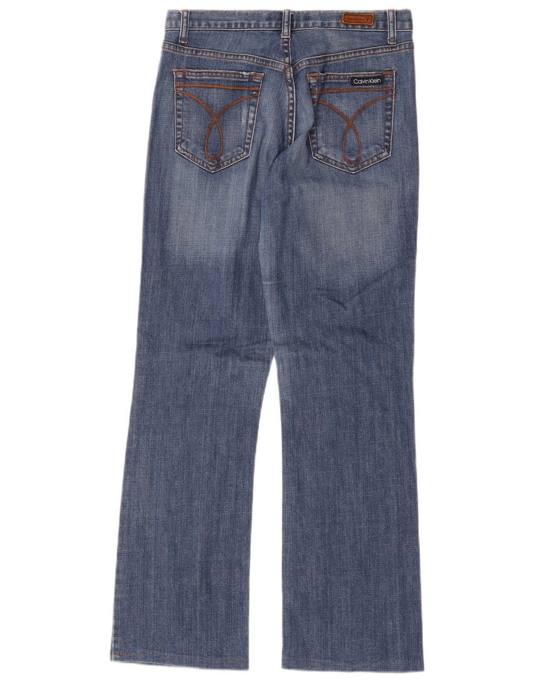 Calvin Klein Jeans bootcut pour femme US 6 Medium W32 L31 Bleu Coton