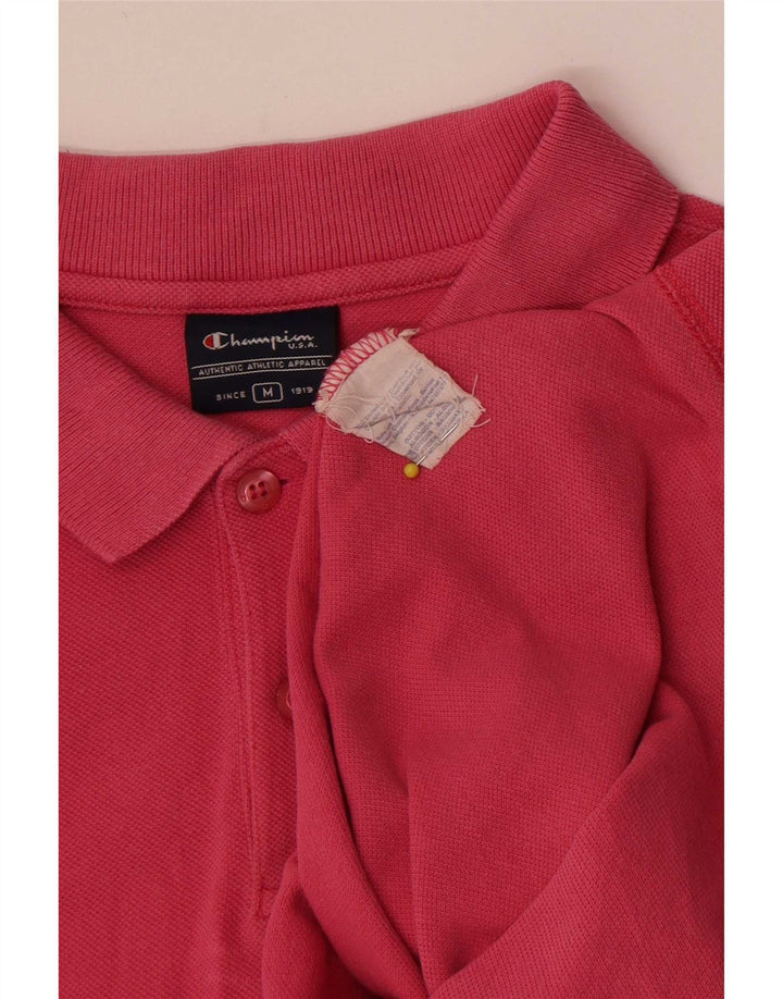 Champion Polo Homme Rose Moyen Coton