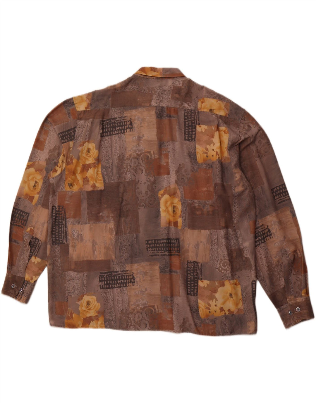 Angelo Litrico Chemise Homme Taille 45/46 2XL Multicolore Patchwork Viscose