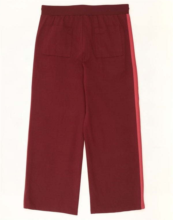 Marks & Spencer Pantalon de survêtement pour femme UK 18 XL Bordeaux Colourblock