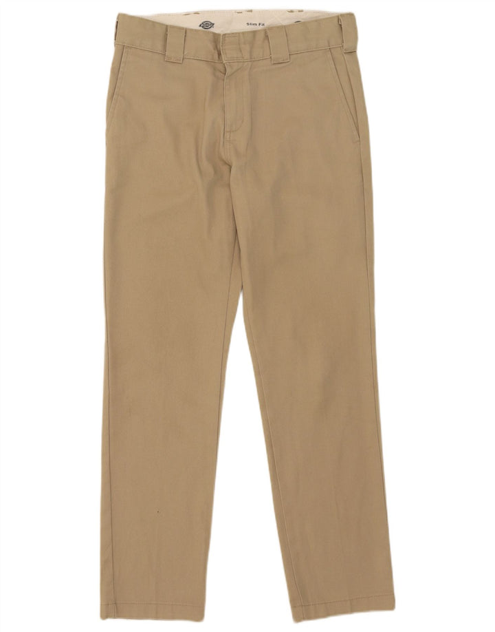 DICKIES Pantalon Chino Coupe Slim Homme W29 L30 Beige Polyester