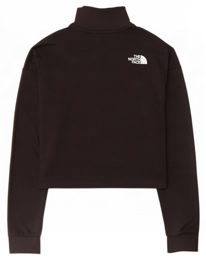 The North Face Haut de survêtement court graphique pour femme UK 10 Petit Noir