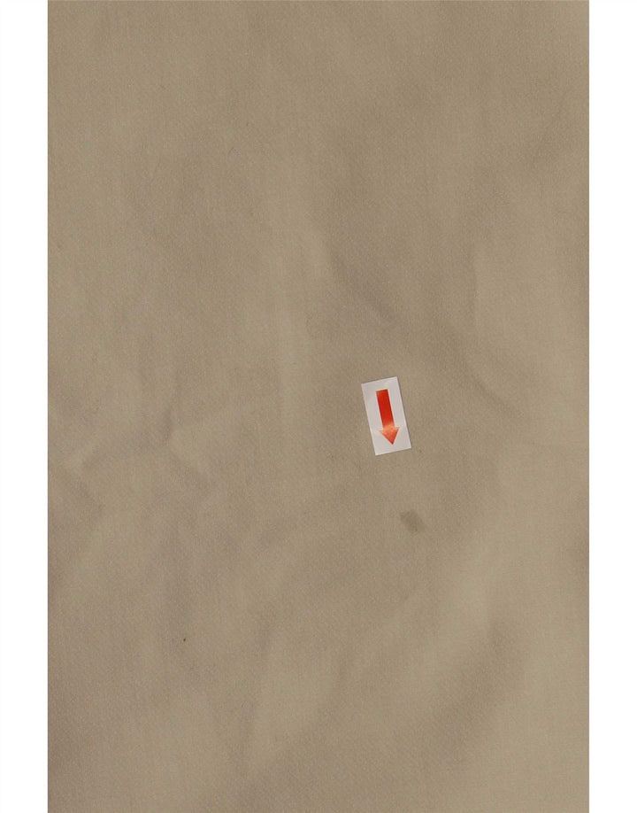 Pantalon de costume fuselé Zara Femme Large W30 L26 Beige Polyester
