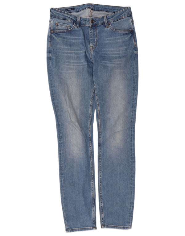 Crew Clothing Jean skinny pour femme UK 12 Medium W32 L30 Bleu