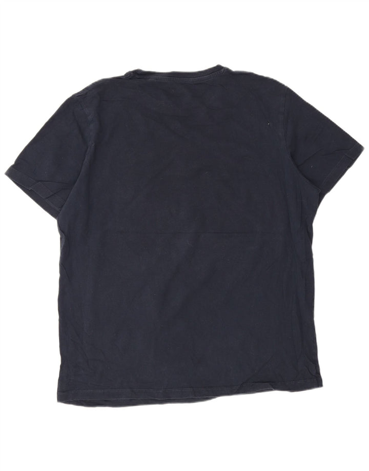 Jack & Jones T-Shirt Graphique Homme 2XL Bleu Marine